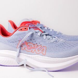 Hoka Women's Lavender and Coral Athletic Shoes